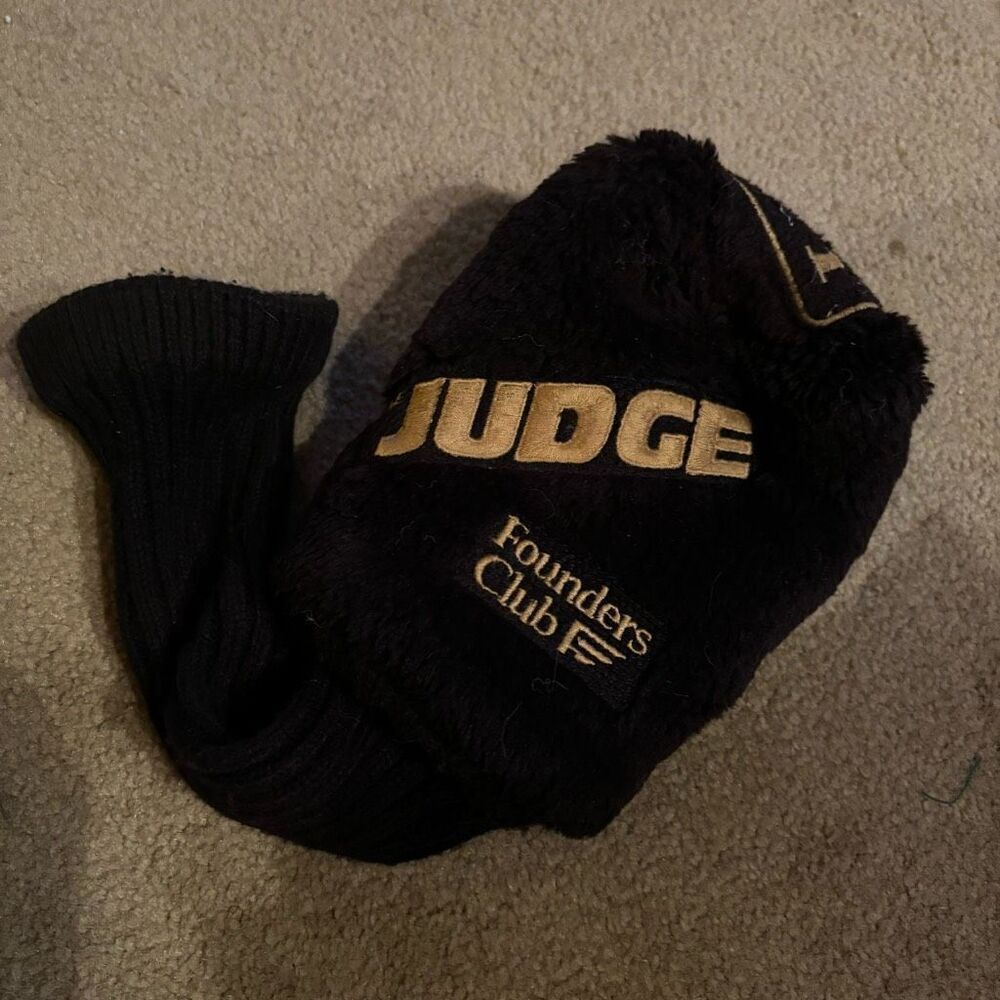 Judge Founders Club 1 Wood Golf Club Head Cover